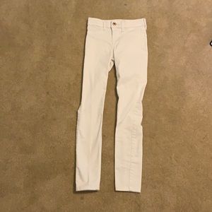 Abercrombie kids white jeans
